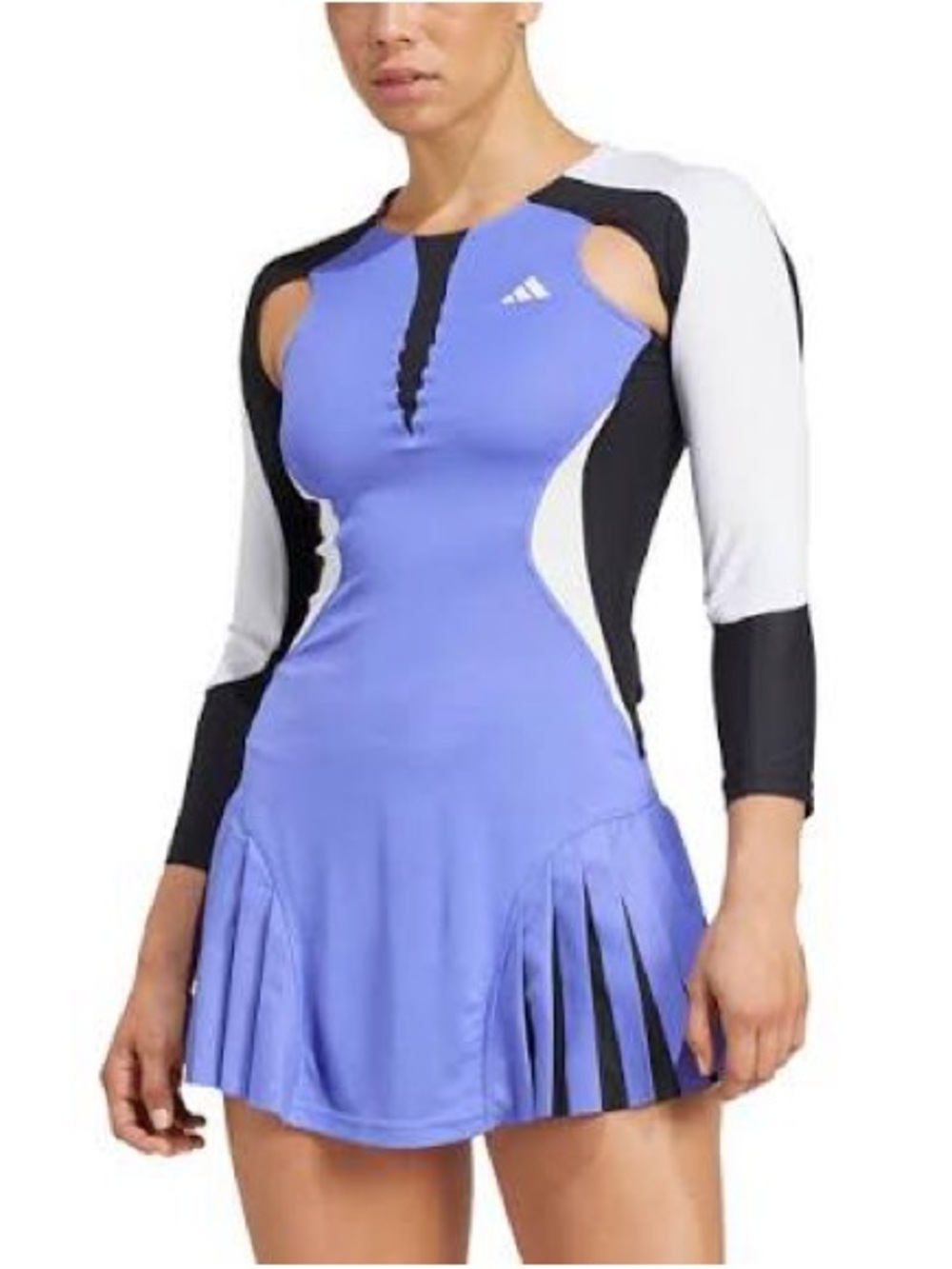 adidas pro AEROREADY long sleeve tennis dress NWT